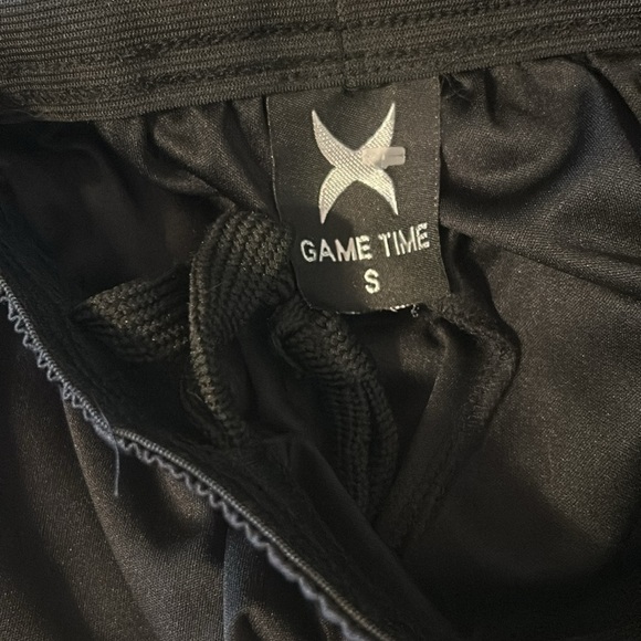 Game Time Athletic Shorts Size Small NWT Men’s Black Blue - Picture 6 of 6